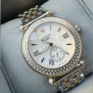 Michele Caber Two-Toned with Pearl Face